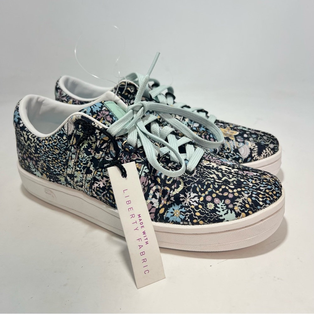 K-Swiss Classic 88 Liberty London Floral Sneakers Glacier Womens 5 NWT